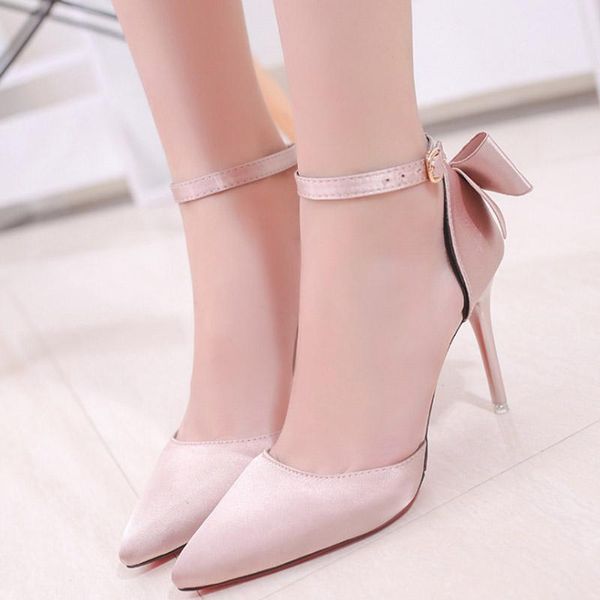 high heels classic pumps women shoes butterfly-knot wedding thin ankle strap party sandalias mujer dress, Black
high heels classic pumps women shoes butterfly-knot wedding thin ankle strap party sandalias mujer dress, Black
