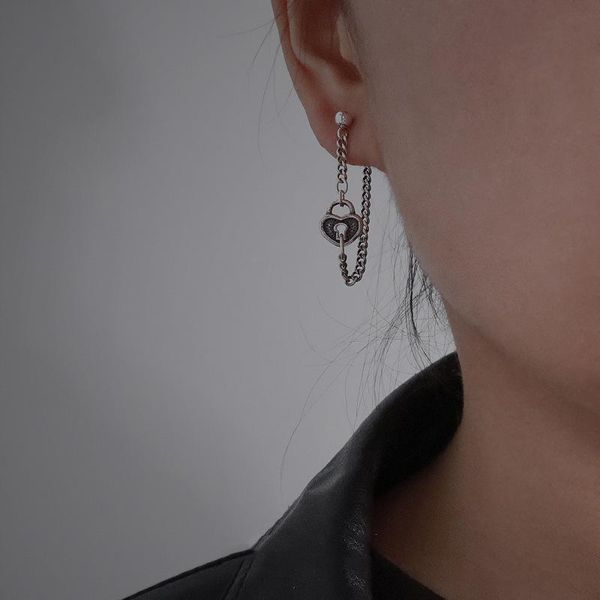dangle & chandelier retro style tibetan silver heart earring distressed lock chain for women hip hop tassel jewelry accessories
dangle & chandelier retro style tibetan silver heart earring distressed lock chain for women hip hop tassel jewelry accessories