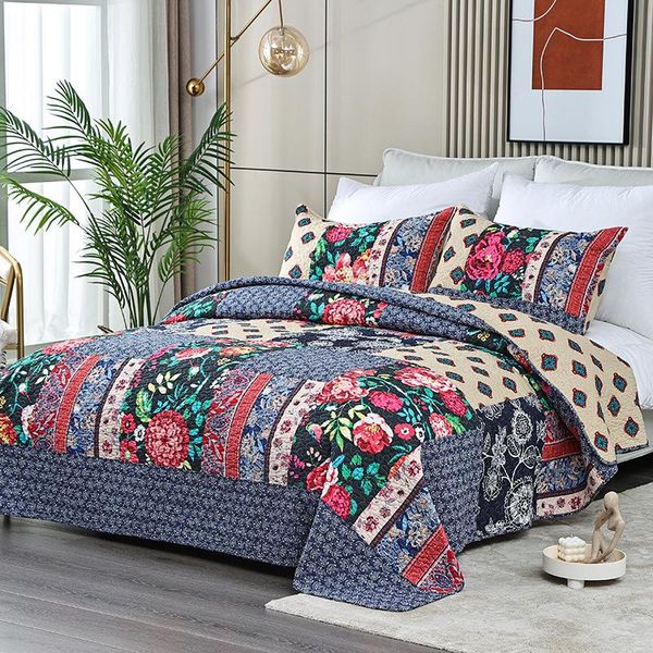 comforters & sets patchwork bedspread on the bed quilt set 3pcs cotton cover queen size coverlet quilted blanket for double chausub
comforters & sets patchwork bedspread on the bed quilt set 3pcs cotton cover queen size coverlet quilted blanket for double chausub