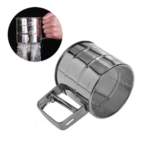 baking & pastry tools home shaker flour sifter mechanical stainless steel icing sugar strainer
baking & pastry tools home shaker flour sifter mechanical stainless steel icing sugar strainer