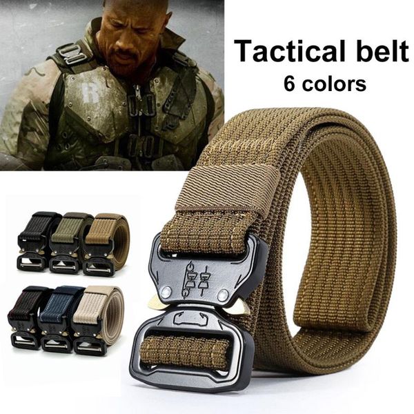 training belt 6 color men women durability military equipment outside outdoor hunt emergency survival nylon webbing waist support, Black;gray
training belt 6 color men women durability military equipment outside outdoor hunt emergency survival nylon webbing waist support, Black;gray