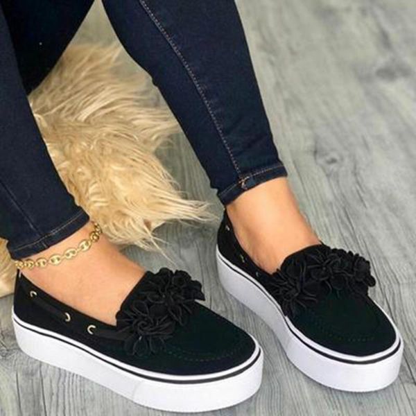 dress shoes 2021 autumn casual boat flower lady shallow high heel increasing height loafers plus size, Black
dress shoes 2021 autumn casual boat flower lady shallow high heel increasing height loafers plus size, Black