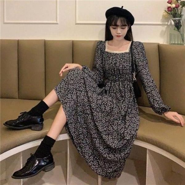 casual dresses gothgotik gothic women dress floral korean style square collar puff sleeve mid calf elegant cute sweet autumn streetwear, Black;gray
casual dresses gothgotik gothic women dress floral korean style square collar puff sleeve mid calf elegant cute sweet autumn streetwear, Black;gray