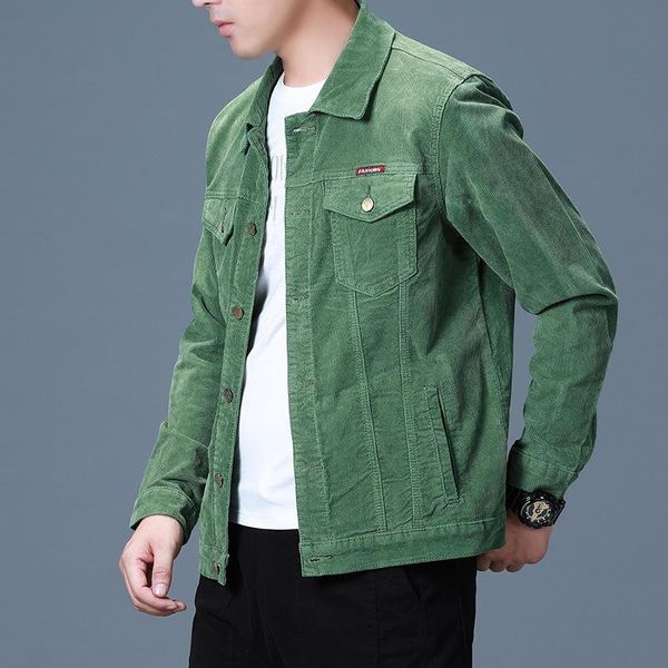 men's jackets autumn winter plus velvet thickening corduroy jacket fashion casual warm bomber classic slim top, Black;brown
men's jackets autumn winter plus velvet thickening corduroy jacket fashion casual warm bomber classic slim top, Black;brown