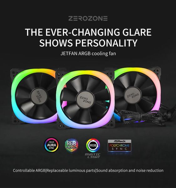 fans & coolings zerozone jetfan 12cm chassis fan argb deskcomputer supports 5v shenguang synchronization
fans & coolings zerozone jetfan 12cm chassis fan argb deskcomputer supports 5v shenguang synchronization