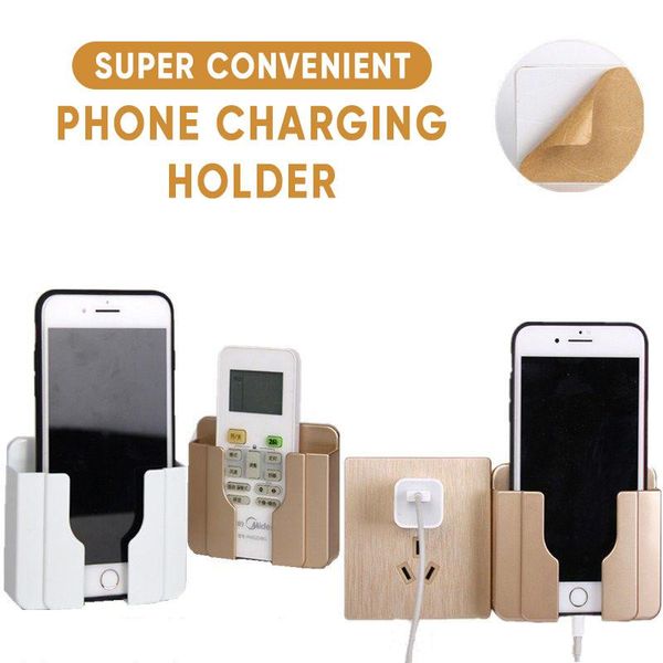universal multifunction adhesive wall mount practical phone holder stand charging bracket home plug socket charge cell mounts & holders
universal multifunction adhesive wall mount practical phone holder stand charging bracket home plug socket charge cell mounts & holders