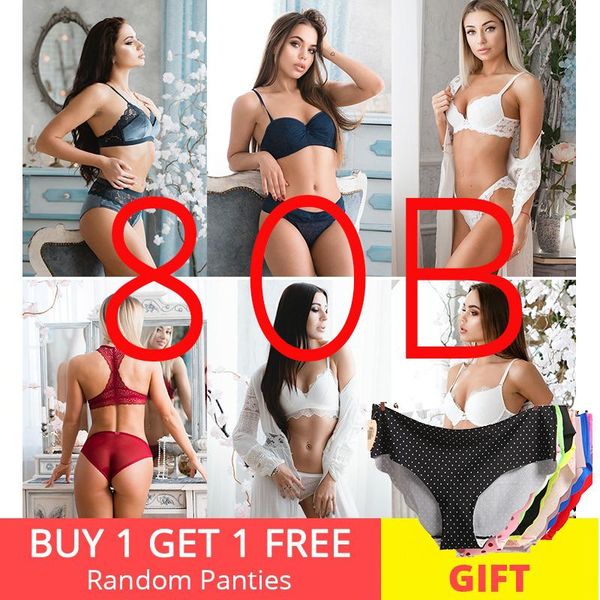 bras sets 80b bra set buy more push up half cup and panty lounge panties embroidery underwear, Red;black
bras sets 80b bra set buy more push up half cup and panty lounge panties embroidery underwear, Red;black