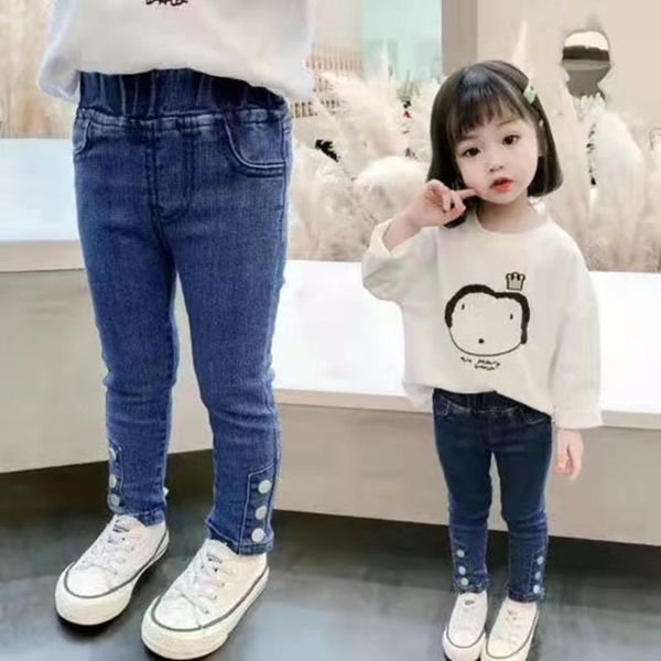 jeans 2021 spring and autumn children's clothing western style pants girls casual baby slim trousers trend, Blue
jeans 2021 spring and autumn children's clothing western style pants girls casual baby slim trousers trend, Blue