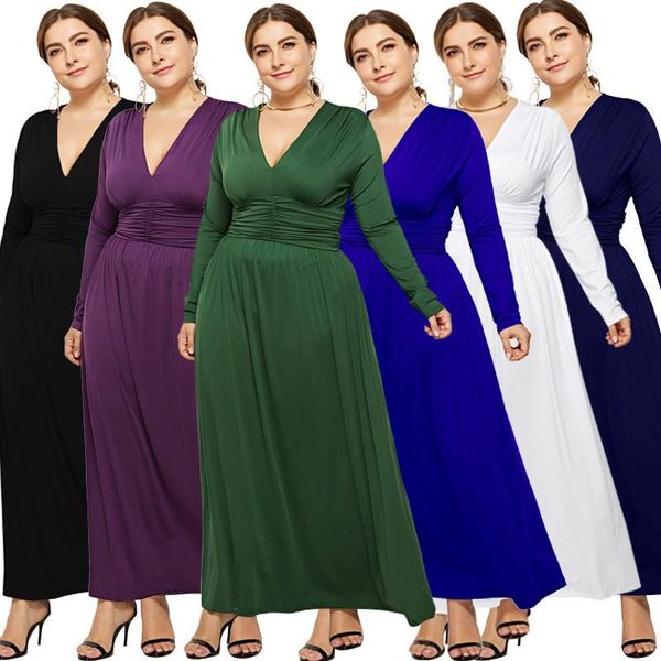 casual dresses fashion elegant office lady harajuku solid v-neck vestidos autumn 2021 loose and comfortable plus size dress women, Black;gray
casual dresses fashion elegant office lady harajuku solid v-neck vestidos autumn 2021 loose and comfortable plus size dress women, Black;gray