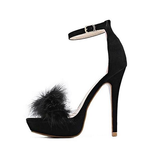 show fashion women sandals shoes summer flock buckle lady high heels narrow band ankle strap gladiators woman tl-a0042, Black
show fashion women sandals shoes summer flock buckle lady high heels narrow band ankle strap gladiators woman tl-a0042, Black