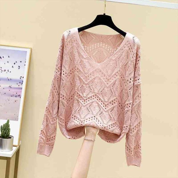 hollow-out sweater female han edition loose render blouse long-sleeved v-neck sweater thin spring fashion, White;black
hollow-out sweater female han edition loose render blouse long-sleeved v-neck sweater thin spring fashion, White;black