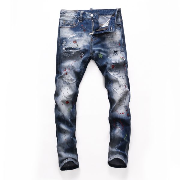 dsq phantom turtle men's jeans mens italian designer jeans skinny ripped cool guy causal hole denim fashion brand fit jeans men washed, Blue
dsq phantom turtle men's jeans mens italian designer jeans skinny ripped cool guy causal hole denim fashion brand fit jeans men washed, Blue