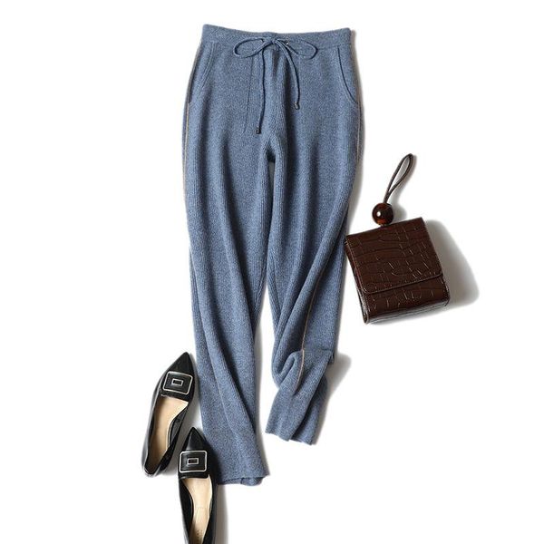 winter fashion ribbed knit women's 100% cashmere sweatpants pants & capris, Black;white
winter fashion ribbed knit women's 100% cashmere sweatpants pants & capris, Black;white
