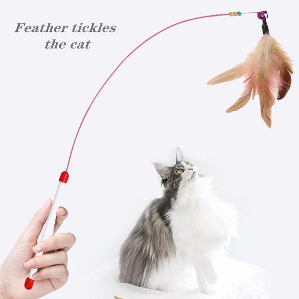 cat toys steel wire feather for cats interactive kitten bell tease stick wand funny pet supplies product kitty
cat toys steel wire feather for cats interactive kitten bell tease stick wand funny pet supplies product kitty