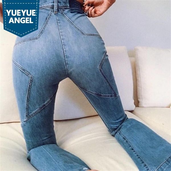 fashion retro high waist zipper slim fit pants women european female spliced jeans stretchy broeken woman women's, Blue
fashion retro high waist zipper slim fit pants women european female spliced jeans stretchy broeken woman women's, Blue