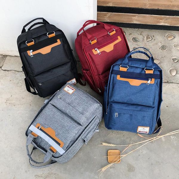 backpack trendy brand canvas daily commuting to school large capacity portable schoolbag leisure travel
backpack trendy brand canvas daily commuting to school large capacity portable schoolbag leisure travel