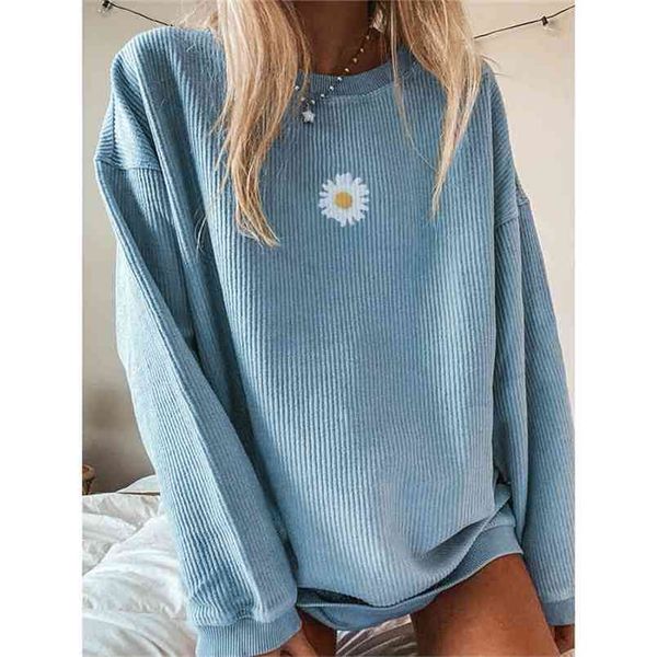 autumn daisy printed pullovers sweatshirt o neck long sleeve streetwear loose oversize sweatshirt female 210809, Black
autumn daisy printed pullovers sweatshirt o neck long sleeve streetwear loose oversize sweatshirt female 210809, Black