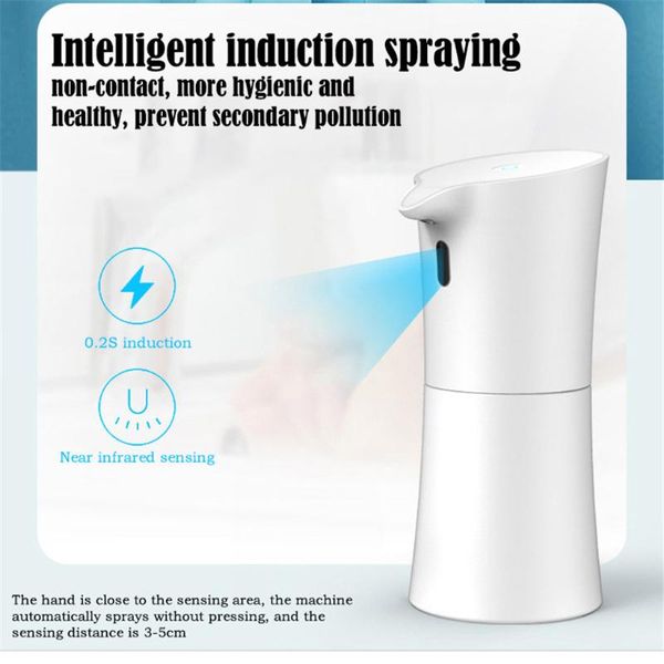 500ml automatic liquid soap dispenser smart sensor dispensador touchless abs for kitchen bathroom cd outdoor gadgets
500ml automatic liquid soap dispenser smart sensor dispensador touchless abs for kitchen bathroom cd outdoor gadgets