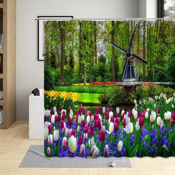 shower curtains natural scenery curtain garden tulip flower green plant forest pattern bathroom decor polyester cloth hanging set
shower curtains natural scenery curtain garden tulip flower green plant forest pattern bathroom decor polyester cloth hanging set