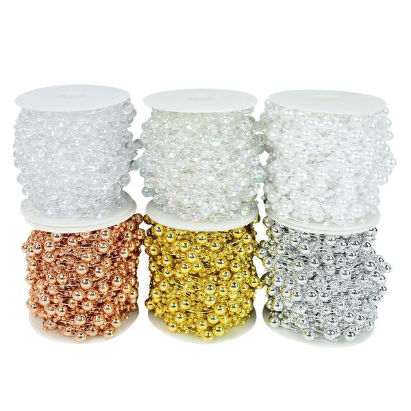 party decoration 30m fishing line artificial pearls beads chain garland flowers wedding christmas brides headgear 3mm 8mm
party decoration 30m fishing line artificial pearls beads chain garland flowers wedding christmas brides headgear 3mm 8mm