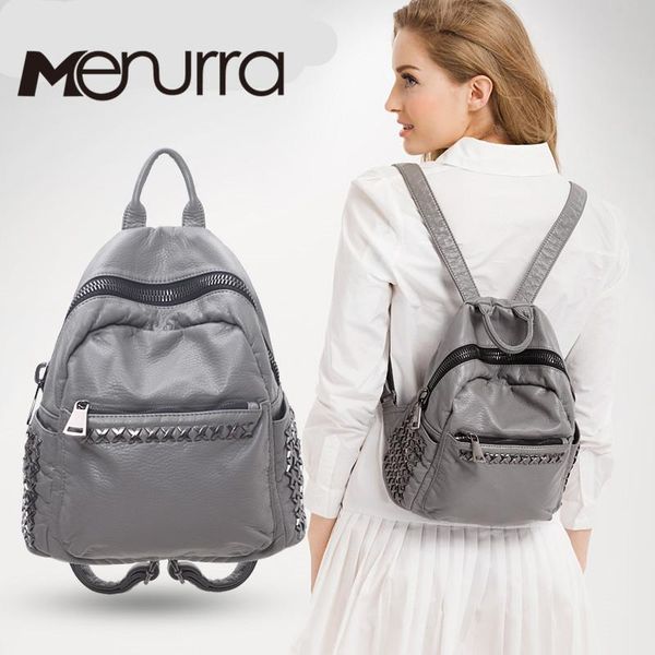 backpack famous brands women pu leather zipper rivet school travel bag girls casual daypacks ladies rucksack mochila
backpack famous brands women pu leather zipper rivet school travel bag girls casual daypacks ladies rucksack mochila
