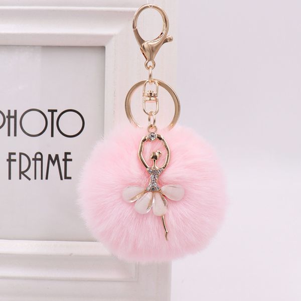 cute design pom-pom hairball angel charm keychains key ring for women handbag decor, Silver
cute design pom-pom hairball angel charm keychains key ring for women handbag decor, Silver
