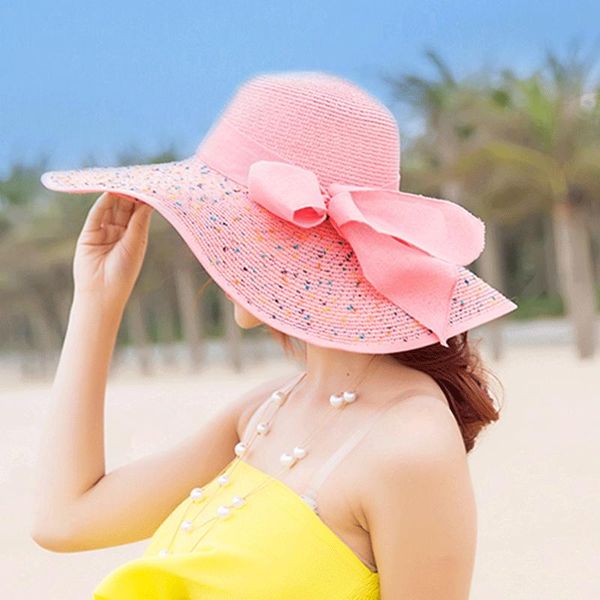 wide brim hats women's beach caps summer fashion foldable chiffon floppy sun casual ladies sombreros bowknot hat shading, Blue;gray
wide brim hats women's beach caps summer fashion foldable chiffon floppy sun casual ladies sombreros bowknot hat shading, Blue;gray