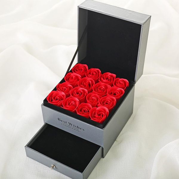 jewelry pouches, bags high-end double door necklace rose soap flower gift box tanabata valentine's day birthday, Pink;blue
jewelry pouches, bags high-end double door necklace rose soap flower gift box tanabata valentine's day birthday, Pink;blue