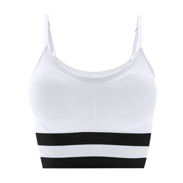 thin strap cross beauty back yoga sports bra quick-drying shockproof running without steel ring european and american large size gym clothin, White;black
thin strap cross beauty back yoga sports bra quick-drying shockproof running without steel ring european and american large size gym clothin, White;black