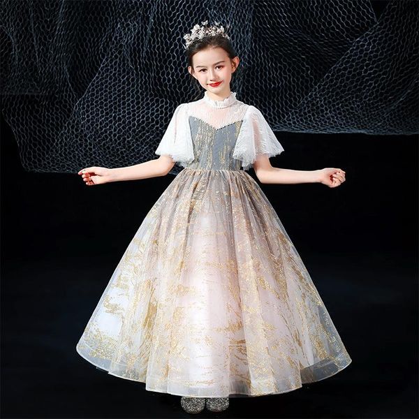 girl's dresses high neck ball gown empire pleat short sleeves ankle-length elegant kids party communion girl for weddings dh040, Red;yellow
girl's dresses high neck ball gown empire pleat short sleeves ankle-length elegant kids party communion girl for weddings dh040, Red;yellow