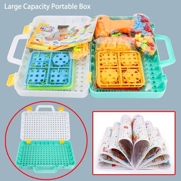children drill toys creative mosaic design puzzle kit for boys screw assembly engineering construction kids stem educational toy
children drill toys creative mosaic design puzzle kit for boys screw assembly engineering construction kids stem educational toy