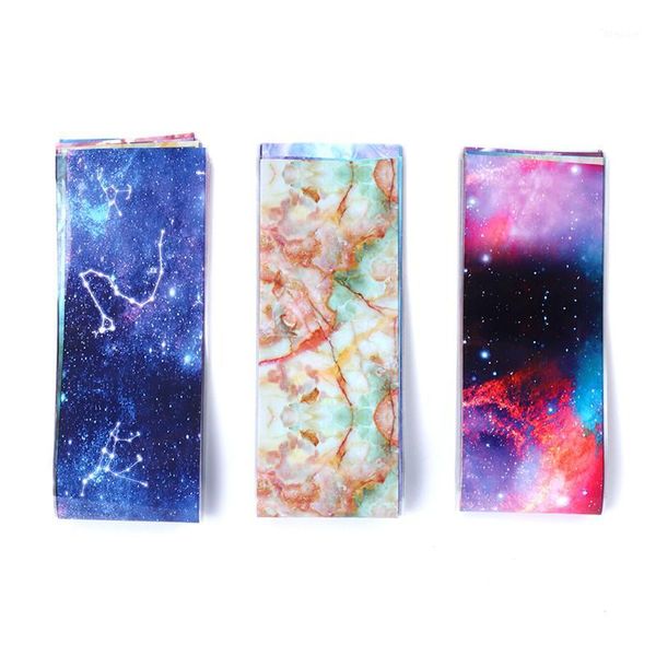 10pcs/set nail foil sticker set holographic starry sky adhesive wraps transfer paper marble shining art decal gel slider1, Black
10pcs/set nail foil sticker set holographic starry sky adhesive wraps transfer paper marble shining art decal gel slider1, Black