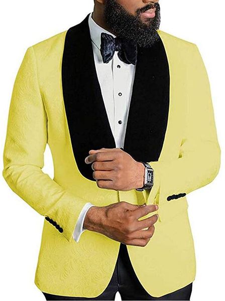 wedding tuxedos one button yellow embossing groom wear shawl lapel men suits prom dinner man blazer(jacket+pants+bow), Black;gray
wedding tuxedos one button yellow embossing groom wear shawl lapel men suits prom dinner man blazer(jacket+pants+bow), Black;gray