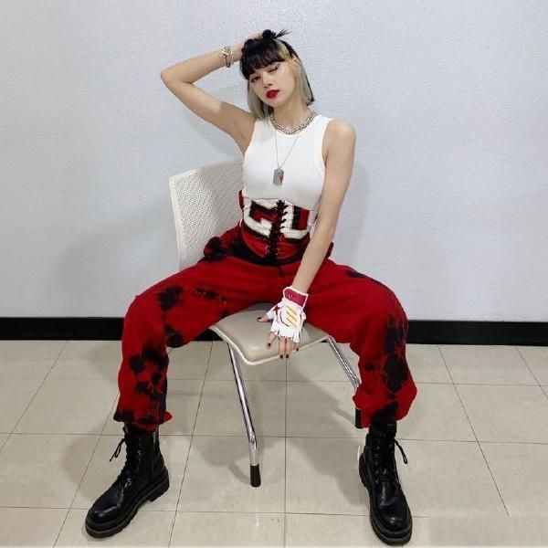 women's two piece pants kpop korean white strapless slim o-neck t-shirts + tie dye loose drawstring high waist trousers sweatpants
women's two piece pants kpop korean white strapless slim o-neck t-shirts + tie dye loose drawstring high waist trousers sweatpants