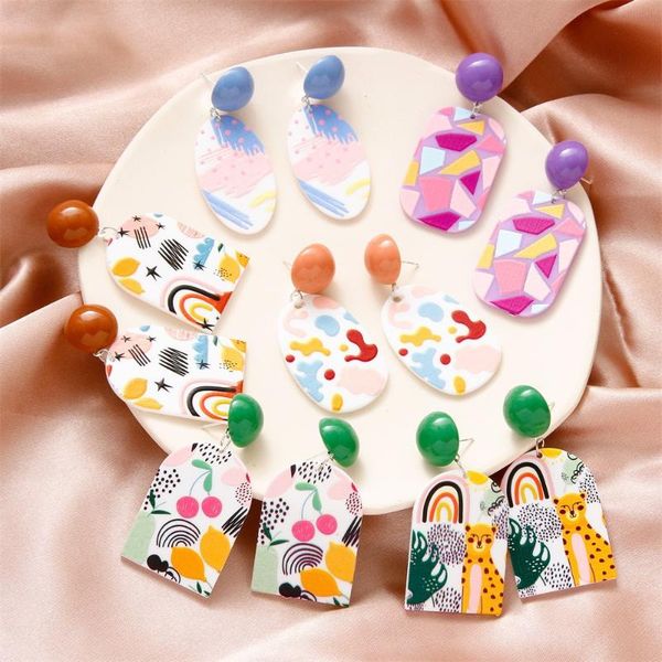 dangle & chandelier creative 3d printing colorful spray fun painted drop earrings for women acrylic irregular geometric wholesale jewelry, Silver
dangle & chandelier creative 3d printing colorful spray fun painted drop earrings for women acrylic irregular geometric wholesale jewelry, Silver