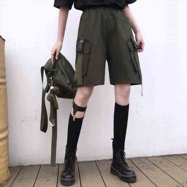 pockets cargo summer fashion women short high waist wide leg casual pants plus size female solid color loose, White;black
pockets cargo summer fashion women short high waist wide leg casual pants plus size female solid color loose, White;black