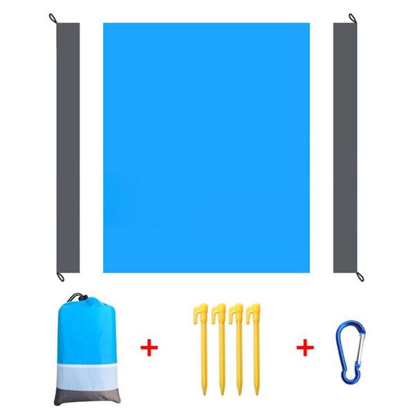 outdoor picnic with carabiner nylon pocket beach blanket hiking compact quick drying durable portable foldable camping mat large pads
outdoor picnic with carabiner nylon pocket beach blanket hiking compact quick drying durable portable foldable camping mat large pads