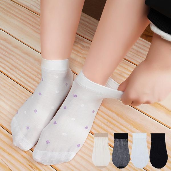 socks & hosiery 5/10 pairs/lot women for summer ultra-thin transparent cute casual silk soft kawaii ankle sets ladies low tube, Black;white
socks & hosiery 5/10 pairs/lot women for summer ultra-thin transparent cute casual silk soft kawaii ankle sets ladies low tube, Black;white