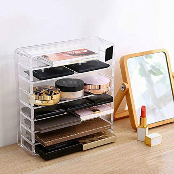 clear acrylic 8 grid makeup organizer storage box women powder lipstick eye shadow display stand holder cosmetic boxes & bins
clear acrylic 8 grid makeup organizer storage box women powder lipstick eye shadow display stand holder cosmetic boxes & bins