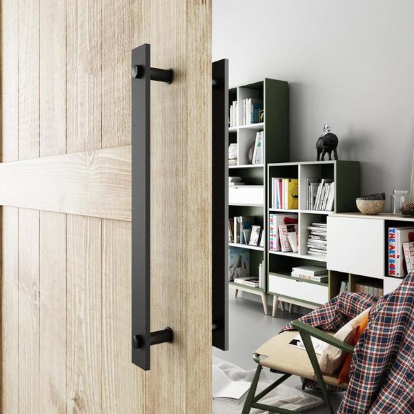 handles & pulls 14" steel rustic black barn door handle and pull wood two-side flat bar-to-bar
handles & pulls 14" steel rustic black barn door handle and pull wood two-side flat bar-to-bar