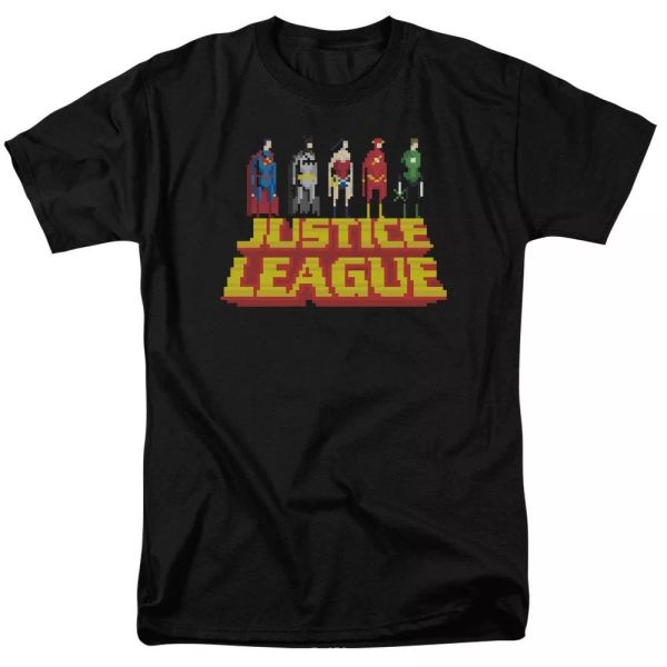 justice league of america standing above t-shirt dc comics sizes s-3x new, White;black
justice league of america standing above t-shirt dc comics sizes s-3x new, White;black