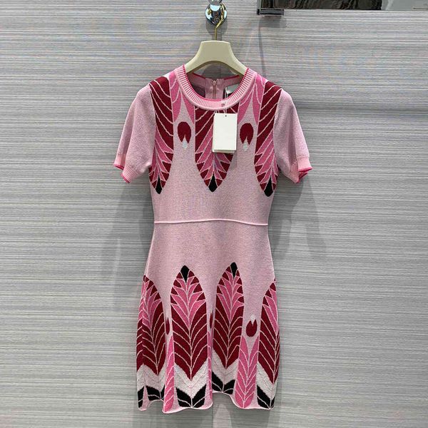 dress pink knit dress women est positioning leaf printed o-neck short sleeve elegant sweet soft mini dresses, Black;gray
dress pink knit dress women est positioning leaf printed o-neck short sleeve elegant sweet soft mini dresses, Black;gray
