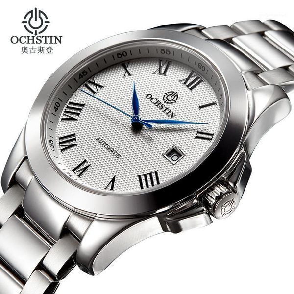 relogio masculino 2021 ochstin men's military mechanical watches business stainless steel watch men relojes hombre wristwatches, Slivery;brown
relogio masculino 2021 ochstin men's military mechanical watches business stainless steel watch men relojes hombre wristwatches, Slivery;brown