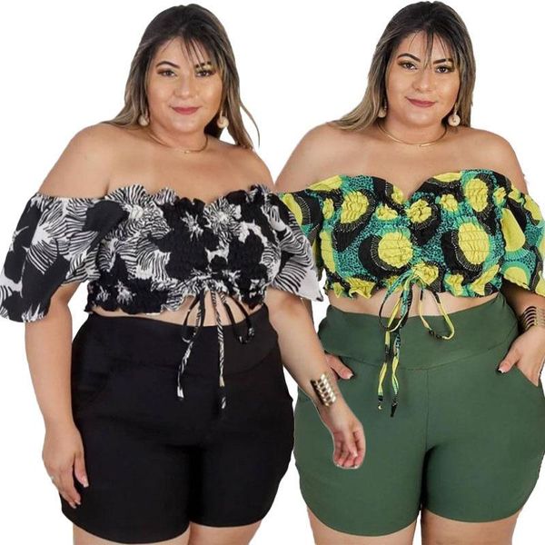 women's tracksuits 2021 summer bohemian style printing women casual outfits short sleeves slash neck two pieces shorts, Gray
women's tracksuits 2021 summer bohemian style printing women casual outfits short sleeves slash neck two pieces shorts, Gray