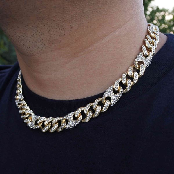 13mm link figaro chain pig nose miami curb cuban men's hip hop necklace iced out bling gold silver color usa rock rap jewelry x0509, Black
13mm link figaro chain pig nose miami curb cuban men's hip hop necklace iced out bling gold silver color usa rock rap jewelry x0509, Black