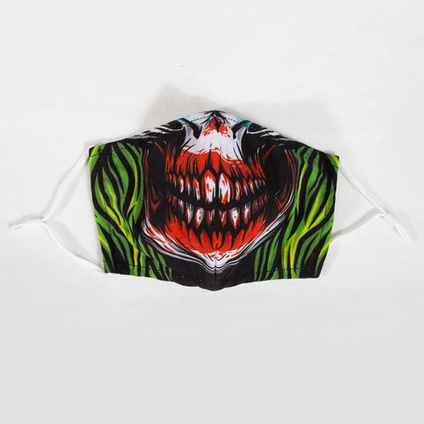 toothed green hair red animal printing dust protection 3d stereo washable cotton mask
toothed green hair red animal printing dust protection 3d stereo washable cotton mask