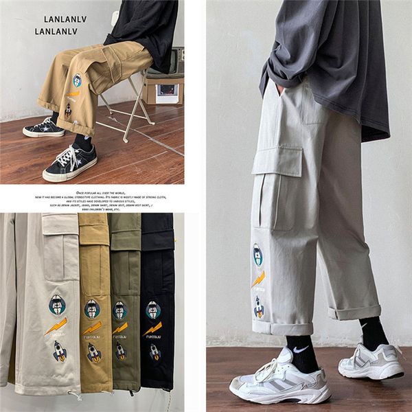 mens pants rocket astronaut pattern straight-leg harem trend wide-leg thick overalls trousers casual solid straight loose streetwear, Black
mens pants rocket astronaut pattern straight-leg harem trend wide-leg thick overalls trousers casual solid straight loose streetwear, Black