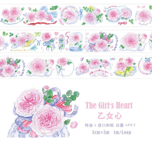 gift wrap the girl's heart rose pet washi tapes junk journal masking tape adhesive diy scrapbooking po stickers
gift wrap the girl's heart rose pet washi tapes junk journal masking tape adhesive diy scrapbooking po stickers