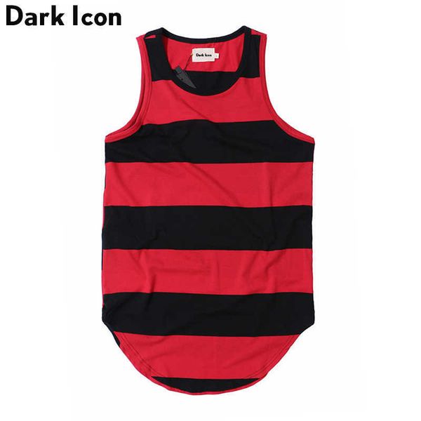 striped curved hem hip hop tank men summer extended long line men' tank 3 colors 210603, White;black
striped curved hem hip hop tank men summer extended long line men' tank 3 colors 210603, White;black