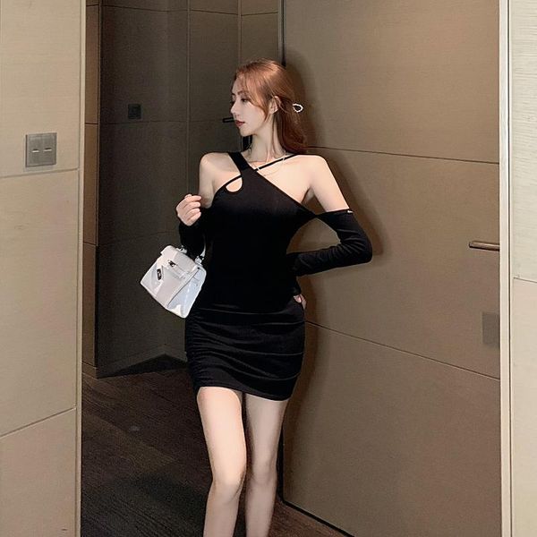 autumn winter solid black long sleeve women dress waistband slim dresses cotton cross collar strapless mini casual, Black;gray
autumn winter solid black long sleeve women dress waistband slim dresses cotton cross collar strapless mini casual, Black;gray